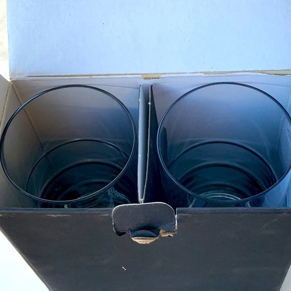 ORREFORS SWERVE TUMBLER PAIR CLEAR LEAD CRYSTAL GLASSES NEW IN BOX 11 OZ - Picture 7 of 7